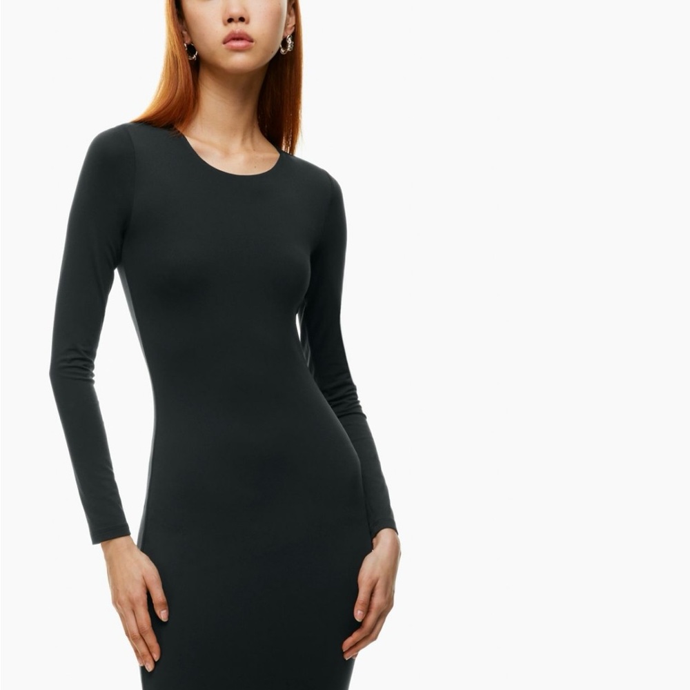 Babaton long sleeve contour dress